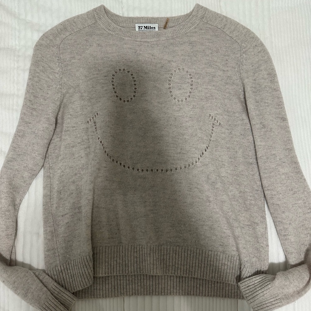 27 Miles cashmere sweater